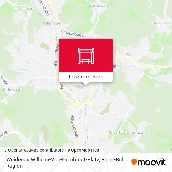 Карта Weidenau Wilhelm-Von-Humboldt-Platz