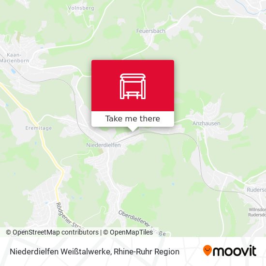 Niederdielfen Weißtalwerke map