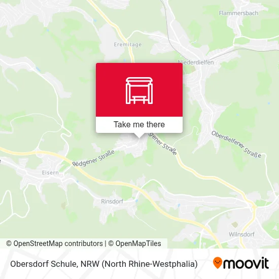 Obersdorf Schule map