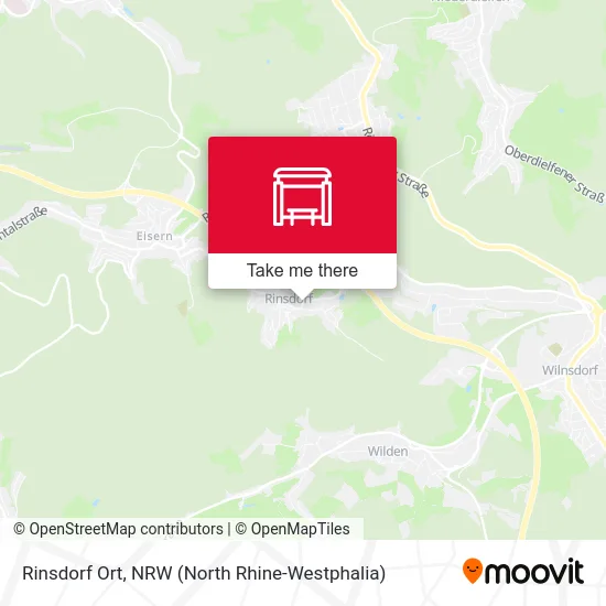 Rinsdorf Ort map