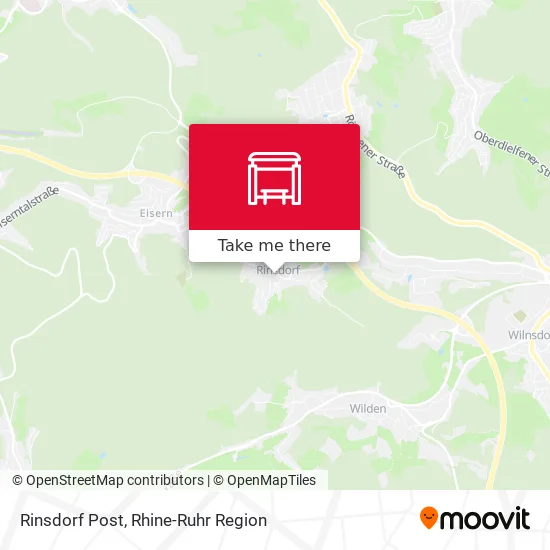 Карта Rinsdorf Post