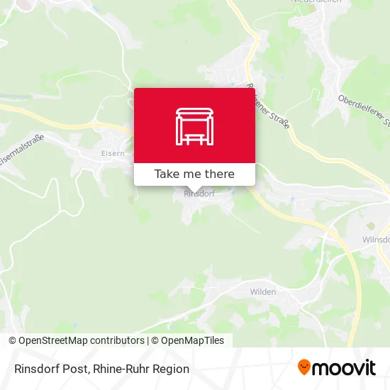 Карта Rinsdorf Post