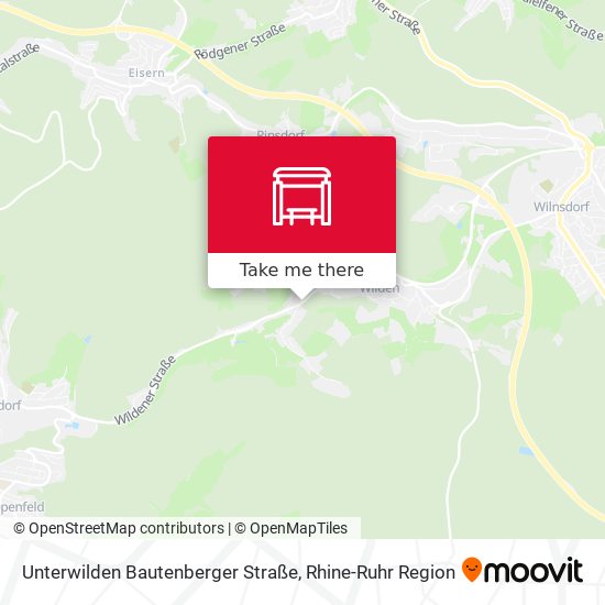 Unterwilden Bautenberger Straße map