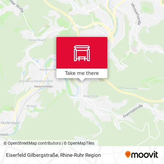 Карта Eiserfeld Gilbergstraße