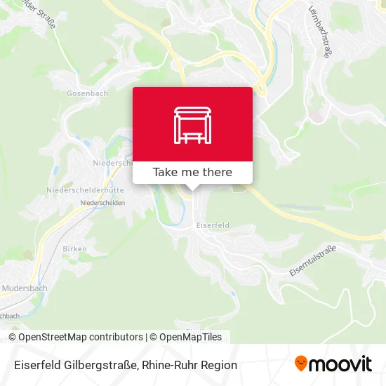 Карта Eiserfeld Gilbergstraße