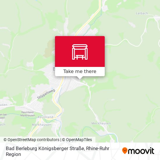 Bad Berleburg Königsberger Straße map
