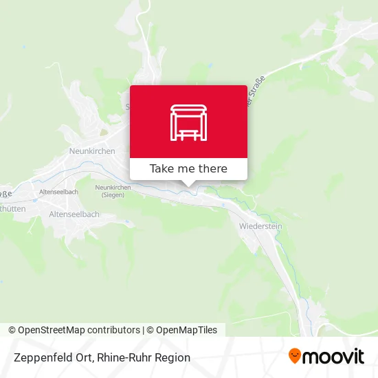 Карта Zeppenfeld Ort
