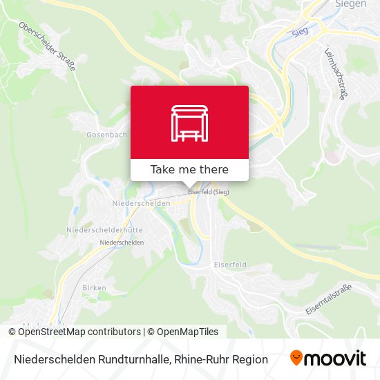 Niederschelden Rundturnhalle map