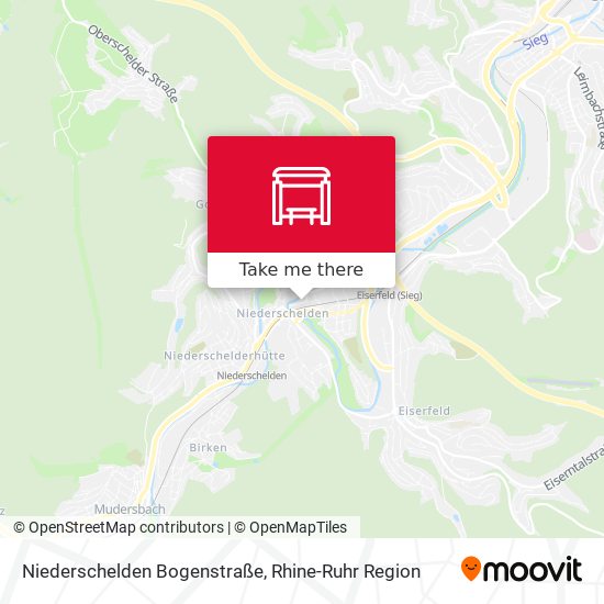 Niederschelden Bogenstraße map