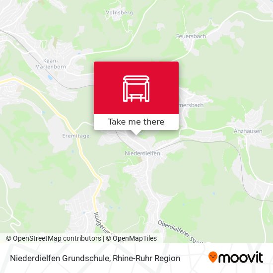 Niederdielfen Grundschule map