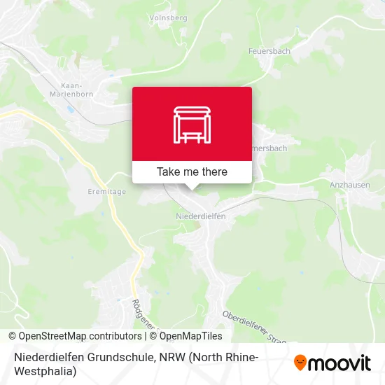 Niederdielfen Grundschule map