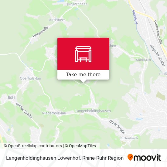Langenholdinghausen Löwenhof map