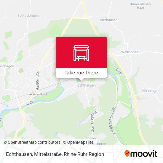Echthausen, Mittelstraße map