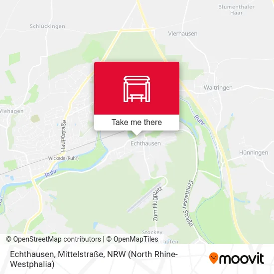 Echthausen, Mittelstraße map