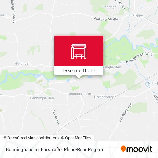Benninghausen, Furstraße map