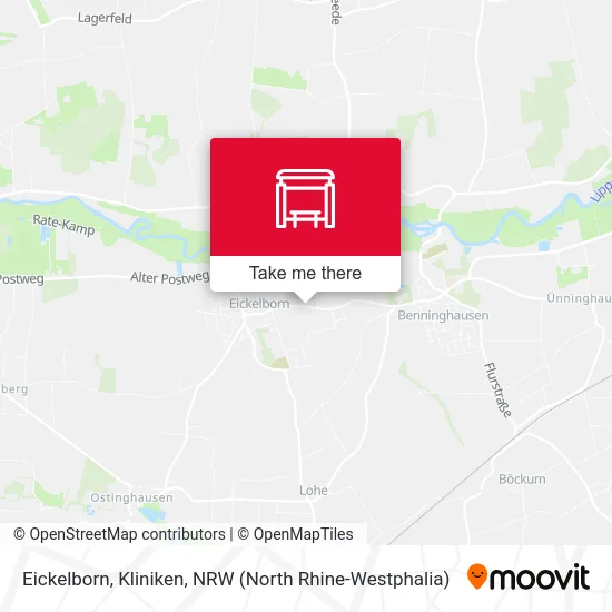 Eickelborn, Kliniken map