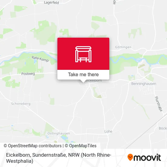 Eickelborn, Sundernstraße map