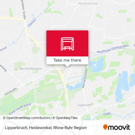 Lipperbruch, Heidewinkel map