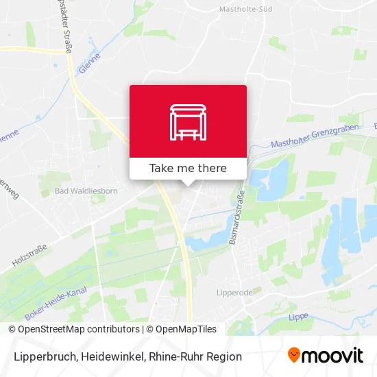 Карта Lipperbruch, Heidewinkel