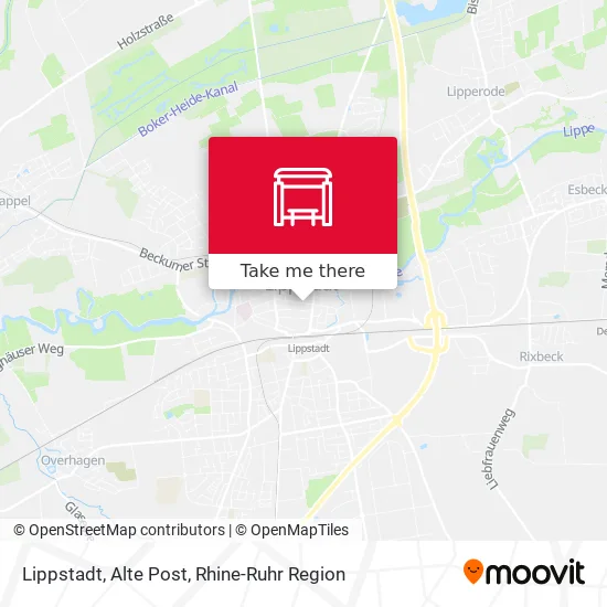 Карта Lippstadt, Alte Post