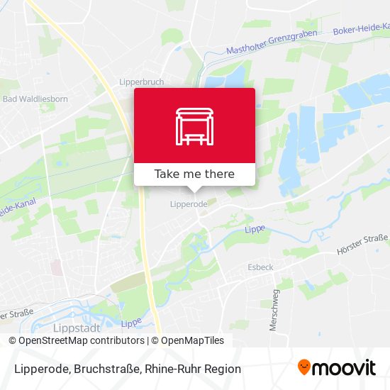 Карта Lipperode, Bruchstraße