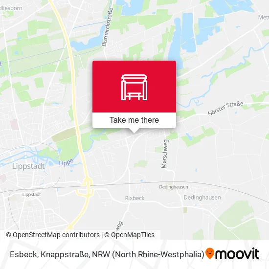 Карта Esbeck, Knappstraße