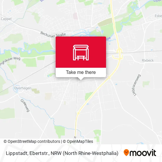 Карта Lippstadt, Ebertstr.