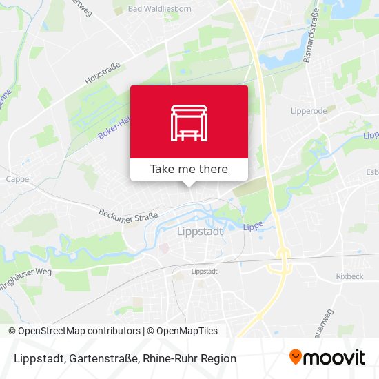 Lippstadt, Gartenstraße map