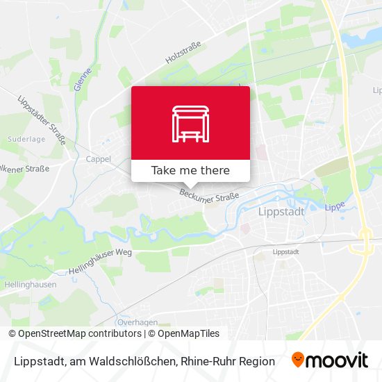Lippstadt, am Waldschlößchen map