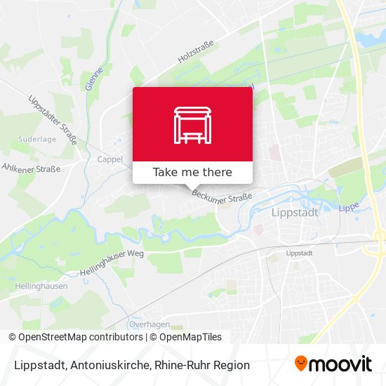 Lippstadt, Antoniuskirche map
