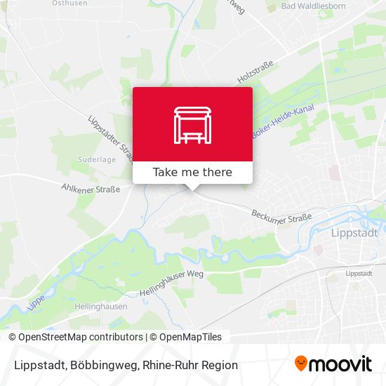 Lippstadt, Böbbingweg map