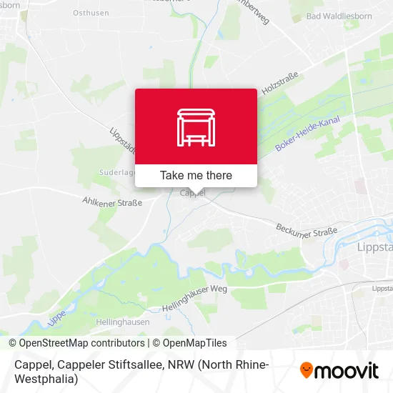 Cappel, Cappeler Stiftsallee map