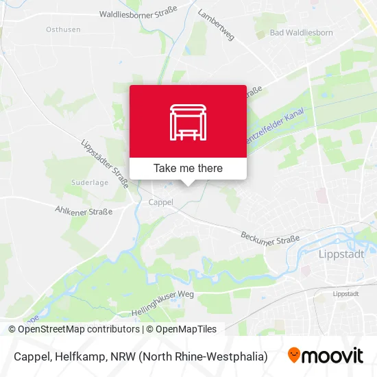 Карта Cappel, Helfkamp