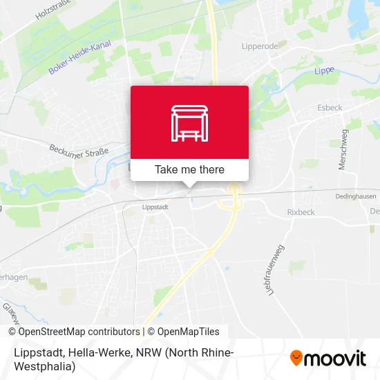 Lippstadt, Hella-Werke map