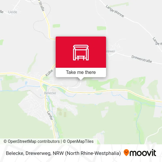 Belecke, Drewerweg map