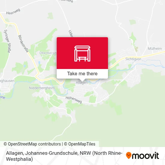 Allagen, Johannes-Grundschule map