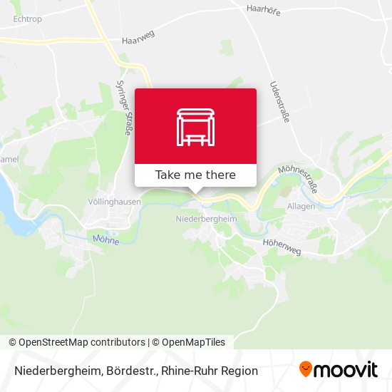 Niederbergheim, Bördestr. map