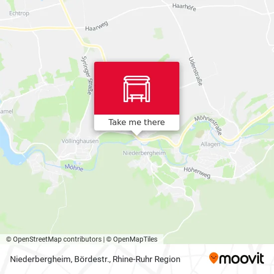 Карта Niederbergheim, Bördestr.
