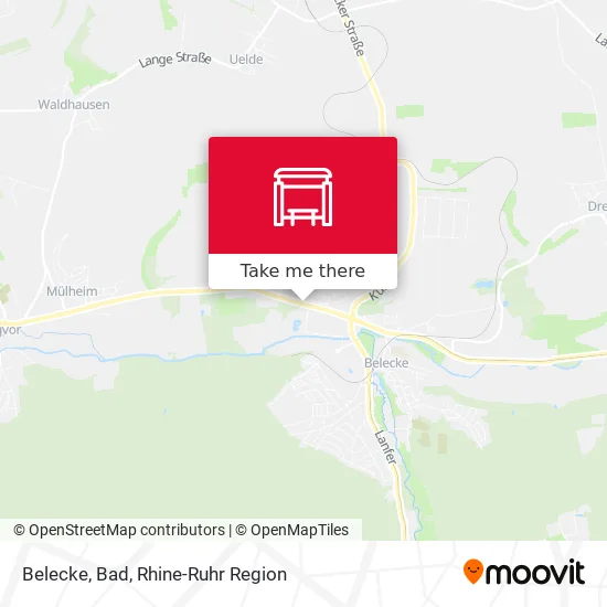 Карта Belecke, Bad