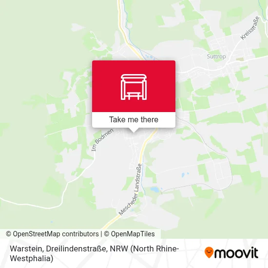 Warstein, Dreilindenstraße map