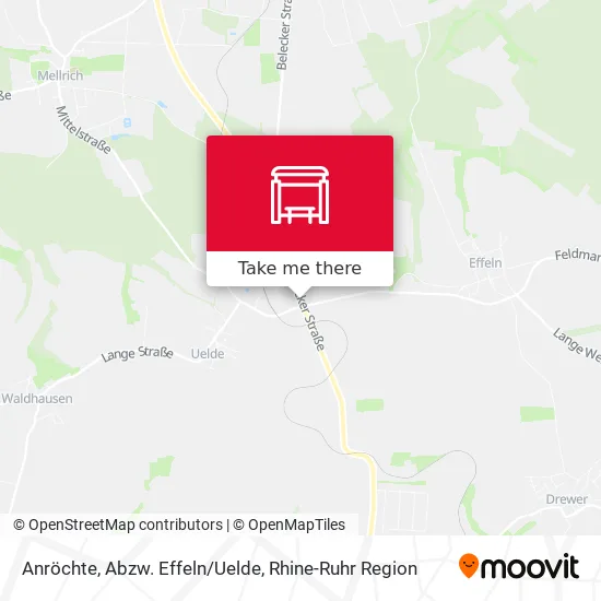 Карта Anröchte, Abzw. Effeln/Uelde