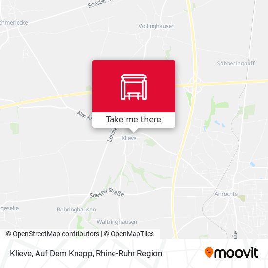 Карта Klieve, Auf Dem Knapp