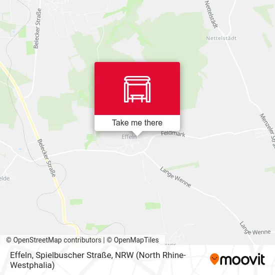 Effeln, Spielbuscher Straße map