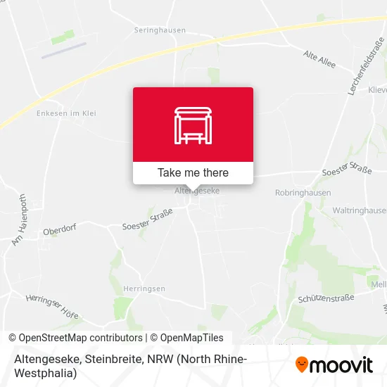 Altengeseke, Steinbreite map