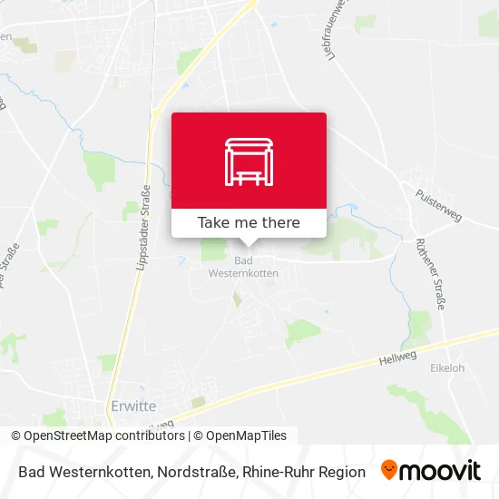 Карта Bad Westernkotten, Nordstraße