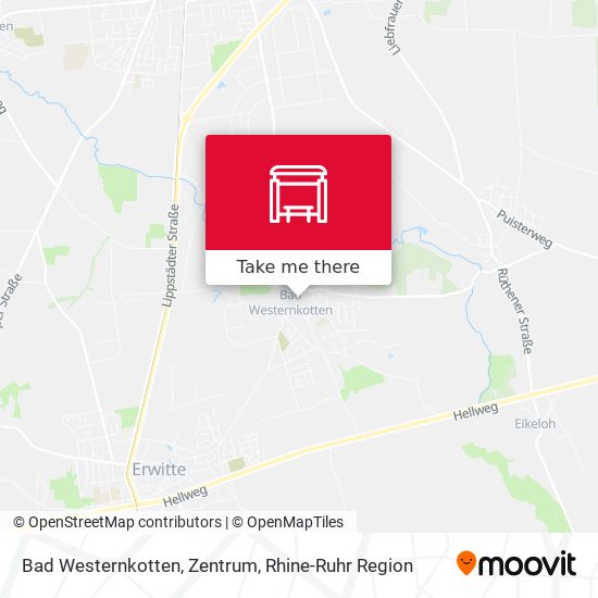 Bad Westernkotten, Zentrum map