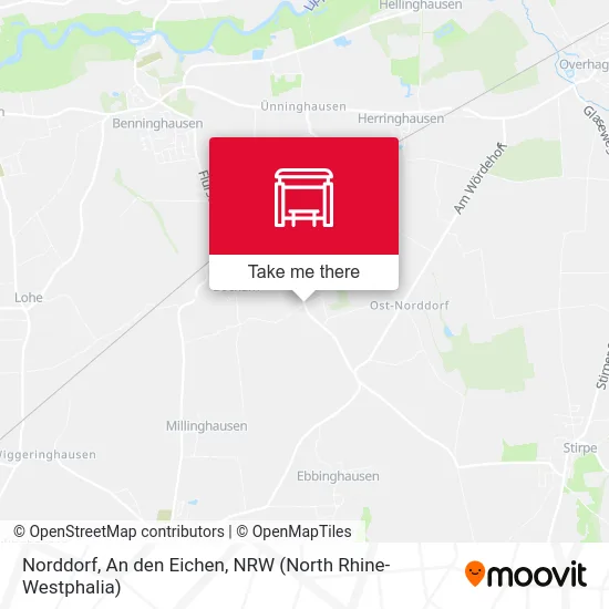 Norddorf, An den Eichen map