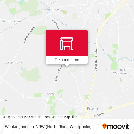 Карта Weckinghausen