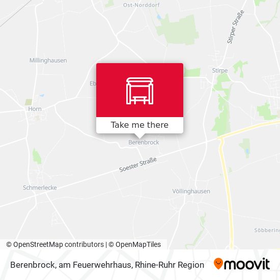 Berenbrock, am Feuerwehrhaus map