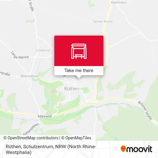 Rüthen, Schulzentrum map